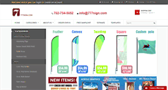 Desktop Screenshot of 777sign.com