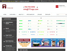 Tablet Screenshot of 777sign.com